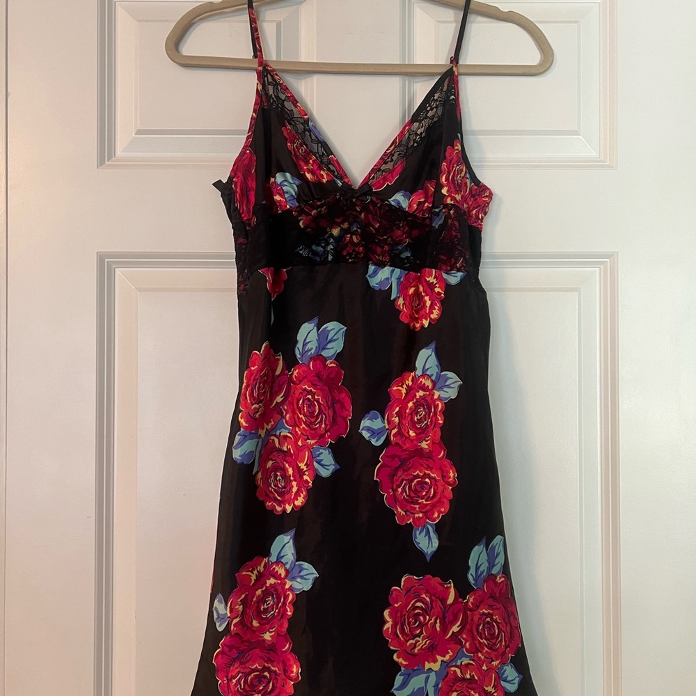 Victoria's Secret Black Slip Dress